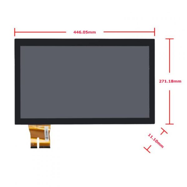 1100nits Brightness PCAP Touch Display 18.5 Inch 1920x1080 TFT LCD Module Optional HDMI Board kits