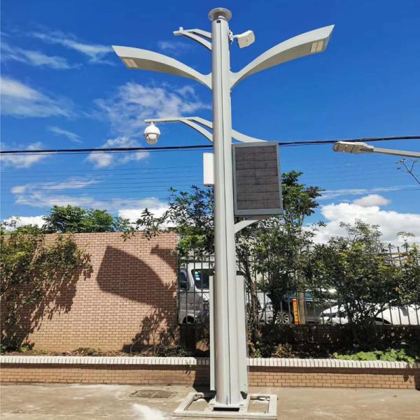 Steel Galvanized Street Light Pole Custom 6m To 12m Height