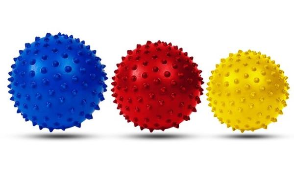 Spiky for Deep Tissue Back Massage, Foot Massager, Plantar Fasciitis & All Over Body Deep Tissue Muscle Therapy