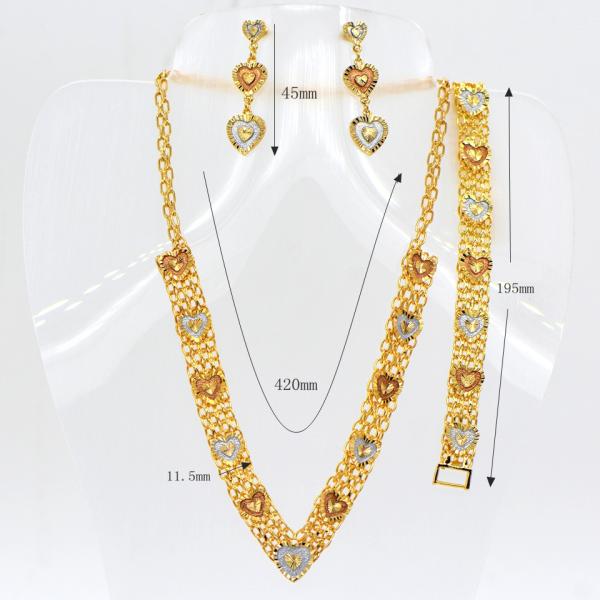 Korean Fishbone chain New Trendy Suitable for men and women Jewelry 18K Real Gold Plated