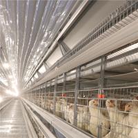 SGS Egg Battery Layer Chicken Cage Poultry Farm Corrosion Resisting