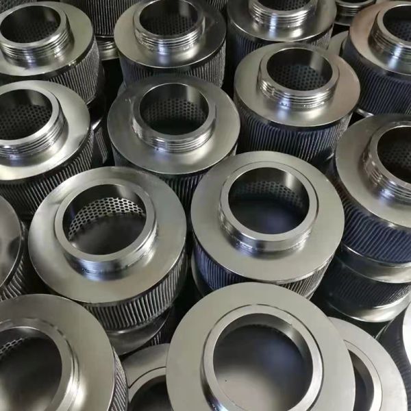 High Strength Sintered Metal Filter Elements 80-1000um For Liquid And Gas Filtration