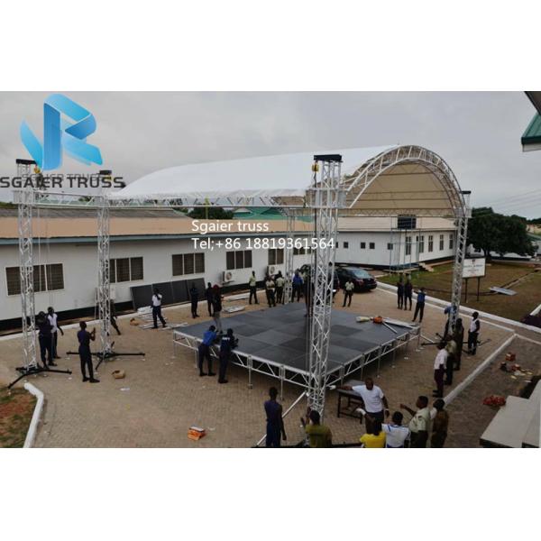 Water Proof Aluminum Roof Truss 400 * 600mm Size For 18m Span Outdoor Events