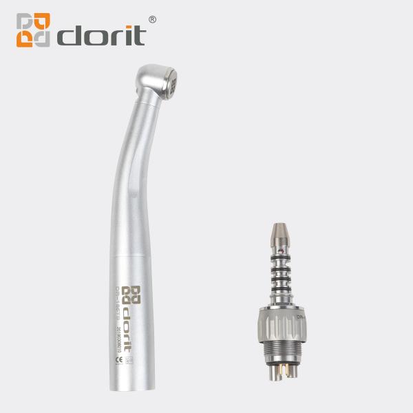 4 Water Spray Dental Push Button Handpiece Fiber Optic Coupling