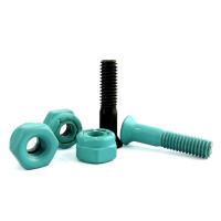 4.65mm Diamètre de fil Couleur personnalisée Non standard Crochet à tête plate hexagonale pour planche à roulettes