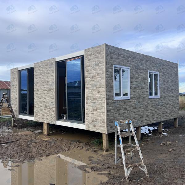 Boxspace Custom Prefabricated House For Sale Steel Structure Metal Building Construction House Tiny Home Kit Affordable