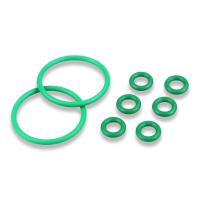 Sello de goma de los anillos o del color rojo del negro de NBR FKM HNBR para automotriz sanitario de la comida industrial