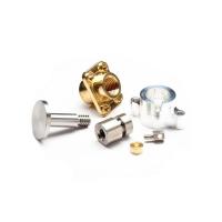 Partes de mecanizado CNC de metal de alta precisión para componentes de latón de acero inoxidable de aluminio