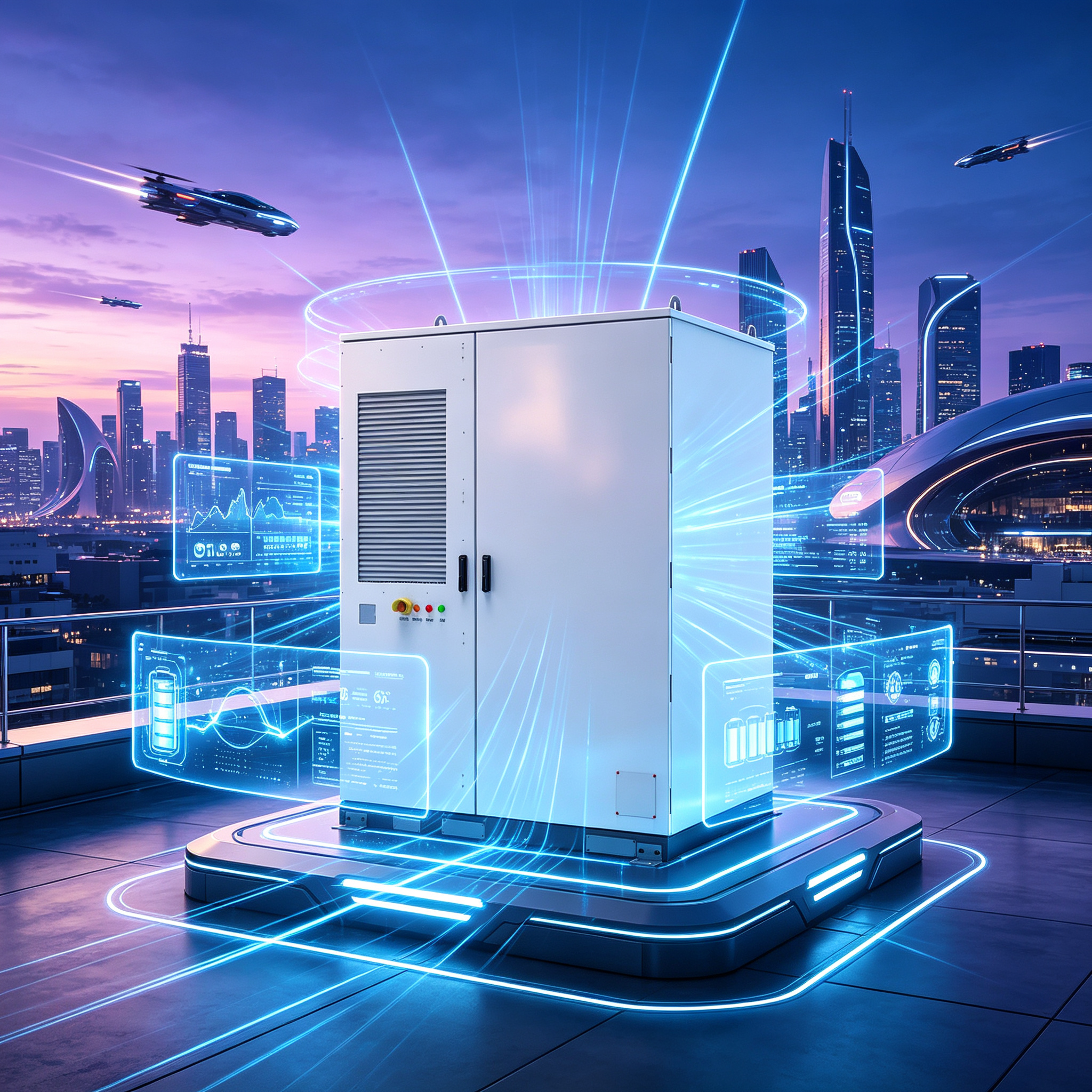 418 kWh Liquid Cooling Energy Storage Cabinet with 200 kW PCS for Wind Farm