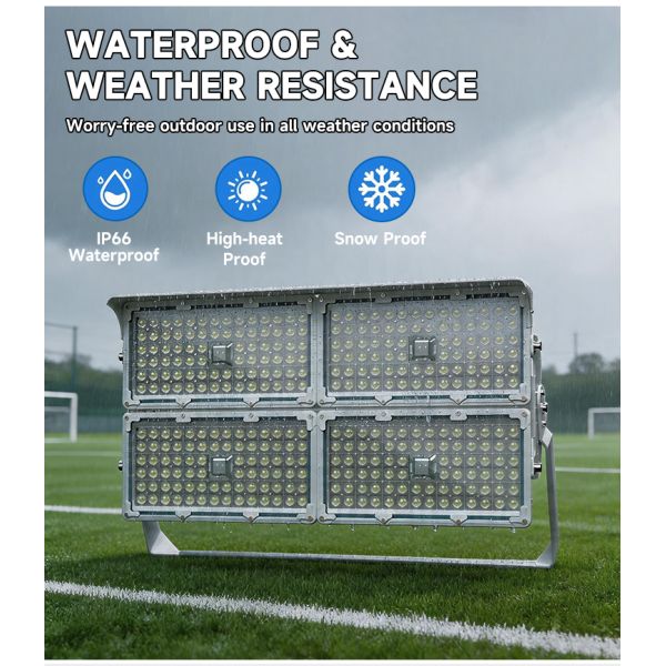 800W 1000W 1200W 1500W High Mast LED Flood Light IP66 Outdoor Stadium & Sports Field