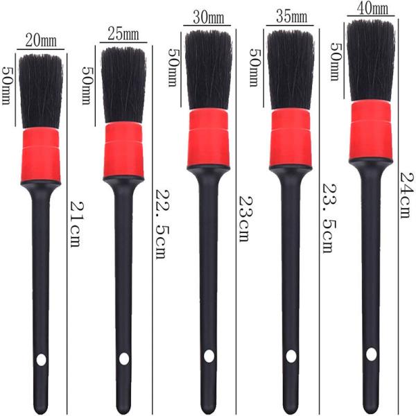 Car Detail Brush Set 12PCS Автомобиль детализация щетки вентиляции очиститель инструментария набор для шин панель управления внутренний внешний