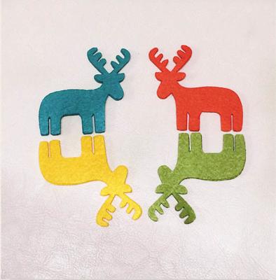 David'S Deer Christmas Party Crafts Colorful Multi Purpose With Sticker