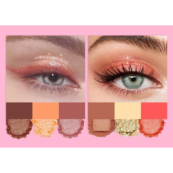 Custom 3 Colors Duochrome Eyeshadow Palette Perfect For All Skin Tones