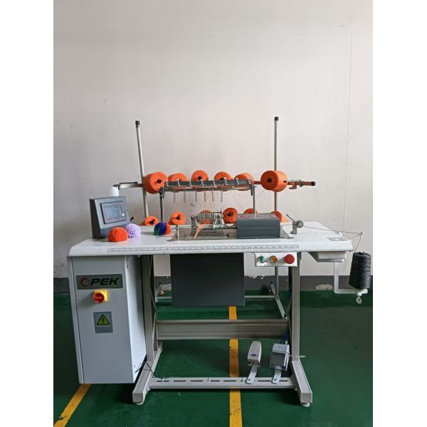 High Speed Knitted Hat Beanie Pompom Machine