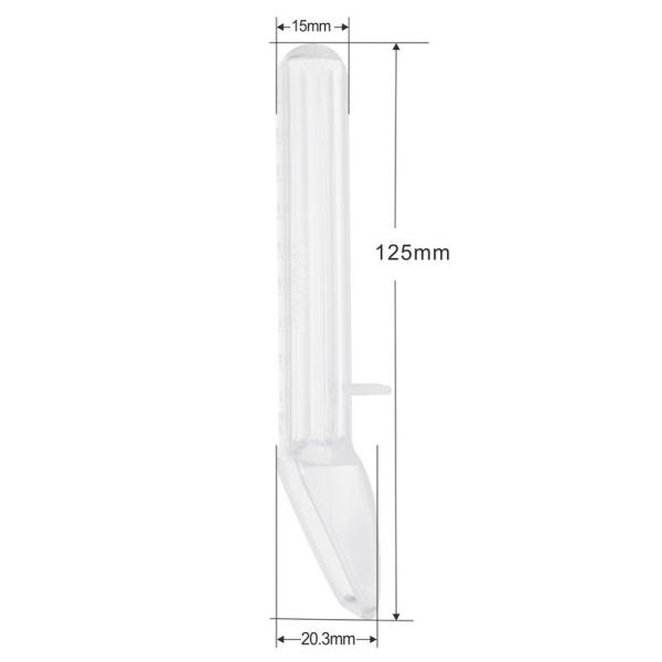 Comfortable 110℃ PP FDA Baby Medicine Spoon