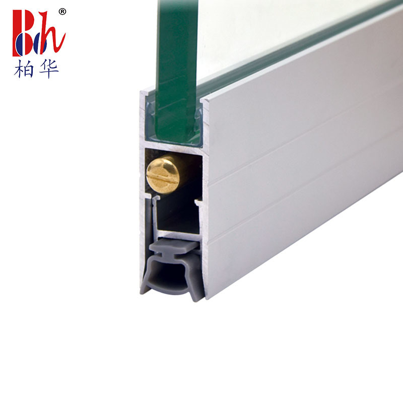 алюминий уплотнений автоматической двери 17*45mm нижний Weatherstrips для двери травы