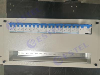 Retificador das telecomunicações do trilho 5U do RUÍDO com os 10 interruptores da maneira