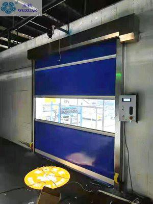                  Manufactory Automatic Rapid PVC Industrial Plastic Interior Roll up Shutter Door for Factory             