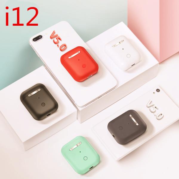 i12 TWS Wireless i12tws Bluetooth Earbuds Headsets headphones earphone PK i9s i11 i13 i14 iFor apple Andorid Iphone