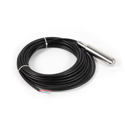 Sensor de nível submersível de 24VDC com cabo de PTFE e saída de 1 a 5V