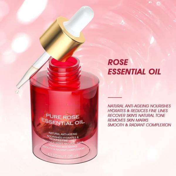 OEM Антикислородное окрашивающее питательное розовое масло для лица