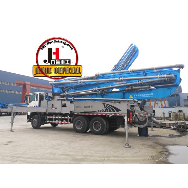 48м Бетонный насос Китай JIUHE Бетонный насос Монтируемая машина для строительства