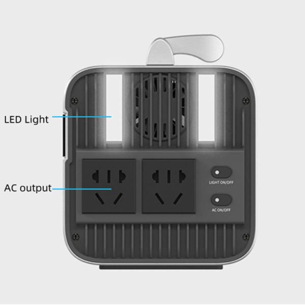 110V Power Military Camping Gear 600W Emergency Standby Camping Power Supply