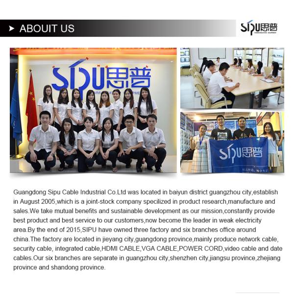 Length 1.8m 2m 10m Rj45 CAT5 Patch Cord 6.0mm OD For Cabling System