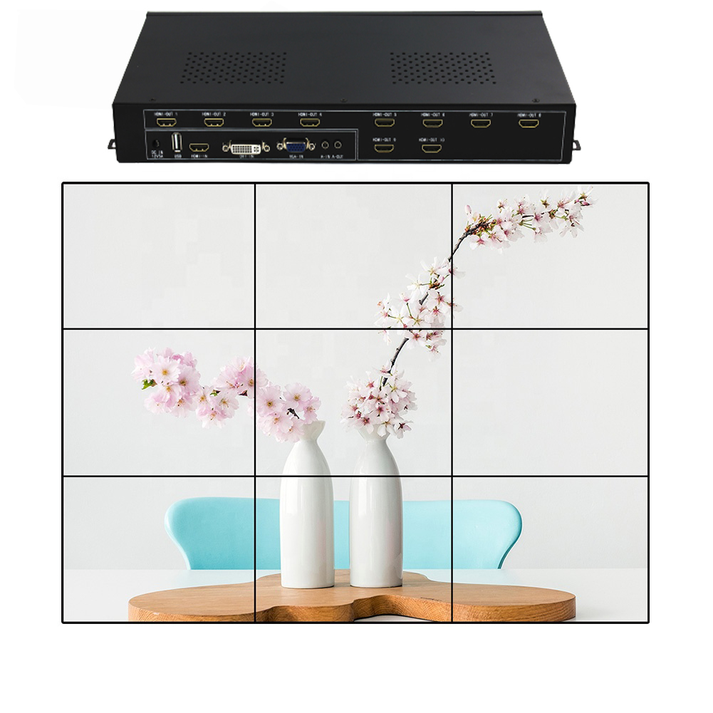1 в 9 из регулятора стены HDMI LCD видео- с 2x2 2x3 3x2 4x1 4x2 3x3 и FCC CE RoHS