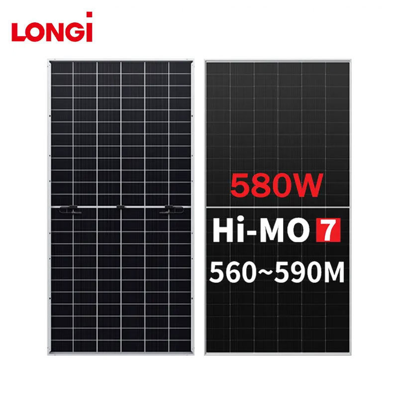 PERC TOPCON LONGi PV модули 590W 580W 560W 565W 570W 575W 585W