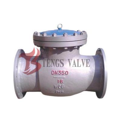 Automatically Flanged Swing Check Valve WCB GS-C25 PN16 One Way NRVs H44H
