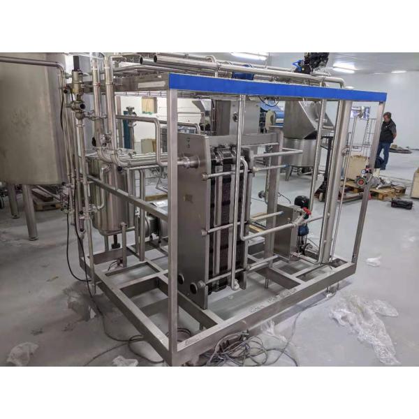 UHT Fruit Juice Pasteurizer Machine For Dairy Beverage Plant Solution