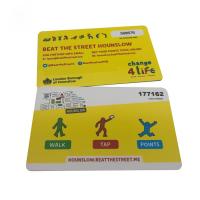13.56Mhz ISO1443A RFID Classic 1k RFID Smart Card para transporte público e programas de fidelidade