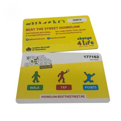 13.56Mhz ISO1443A RFID Classic 1k carte à puce RFID pour le transport public et les programmes de fidélité