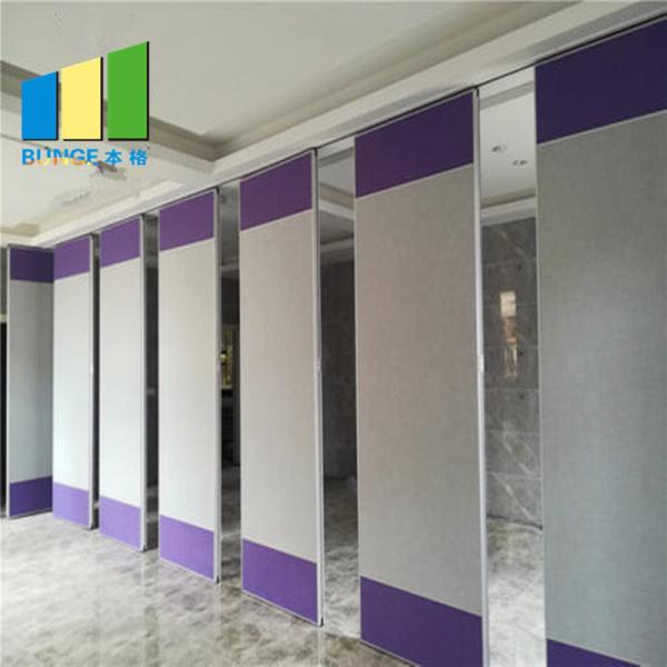 Customized OEM Soundproof Office Sliding Partition Walls Acoustic Moveable Partitions