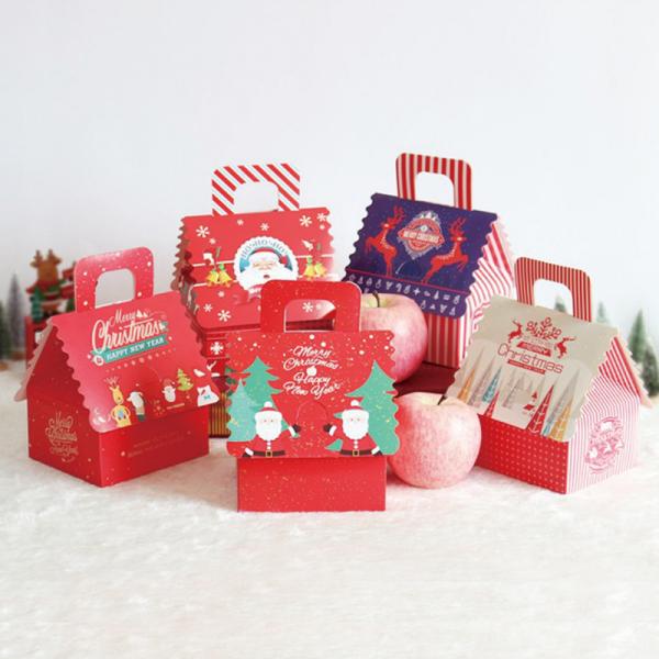 SGS CE Recyclable 1800gasm Christmas Paperboard Box