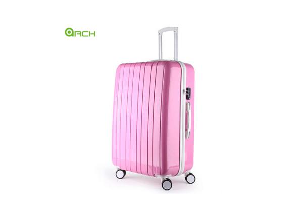 Lightweight  ABS PC Hard Shell Carry On Suitcase With TSA Lock