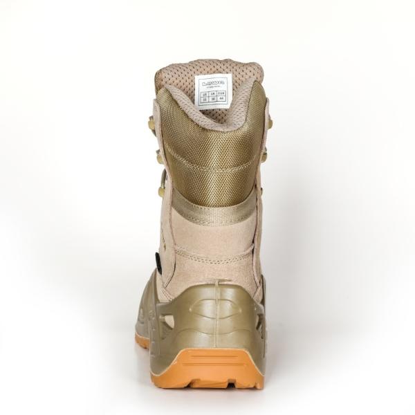 Round Toe Style Army Boots Made of PUPU Sole Material and Oxford Fabric Upper Shengjie Outdoor Boots
