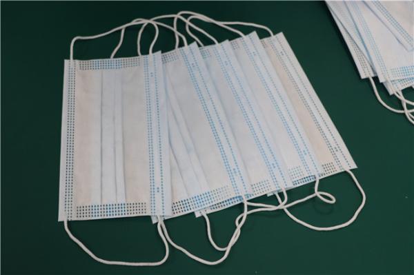 White Disposable Protective hydrating face mask Supplies 3 ply FDA CE certificate