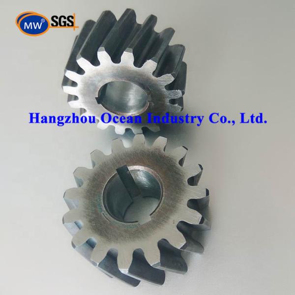 Heavy Duty Industrial Steel Round Herringbone Gears With Ground Surface And HRC45-55 Hardness