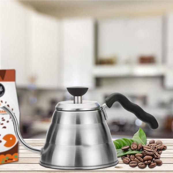 1000ml Pour Over Gooseneck Kettle Coffee Drip Kettle For Kitchen Or Coffee Shop