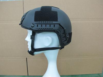 Safety Bullet Proof FAST Nij IIIA Helmet Kevlar Ballistic Helmet Black Green
