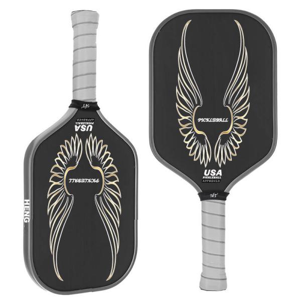 Lightweight Raw Pickle Paddle Thermoformed with 3KT700 Carbon Fiber Age Group 5-80