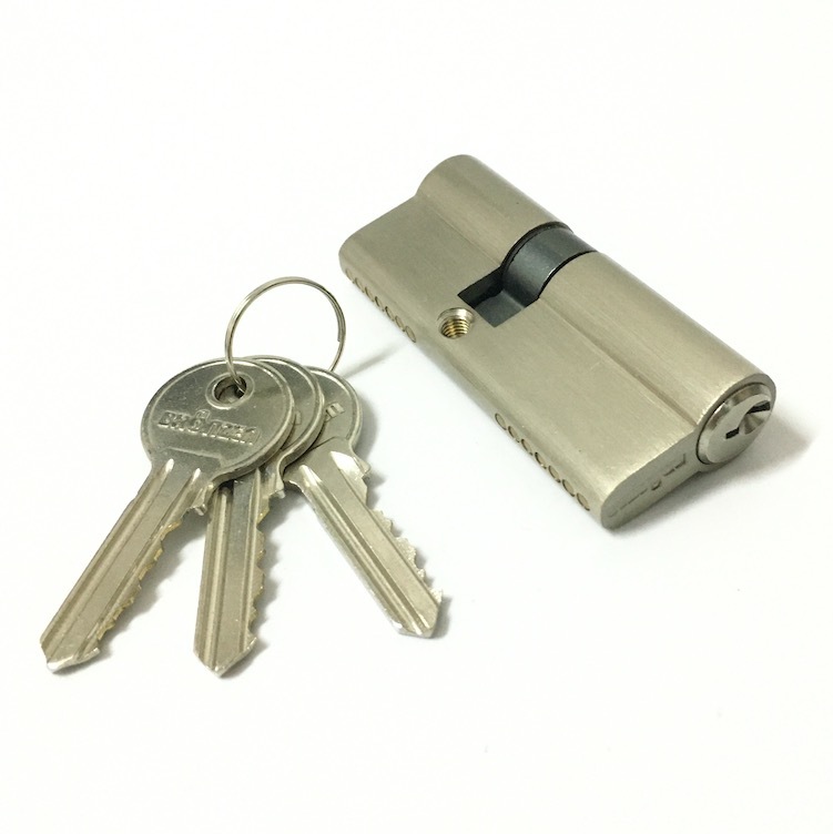 Customized Brass Cylinder Lock Double Open Security Cylinder Locks 70mm