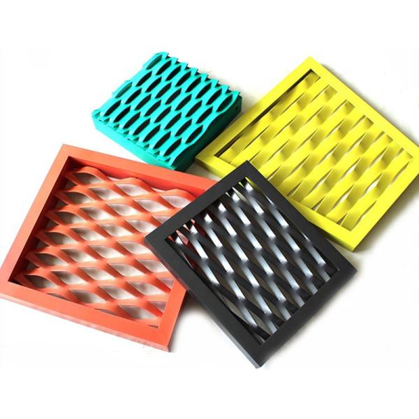 3mm Aluminum Expanded mesh for Security Fencing, Cab Divider Expanded Metal Mesh