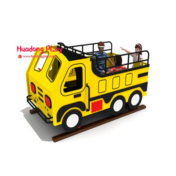 Huadong HDPE Playground , Plastic Outdoor Play Equipment Climbing Structures