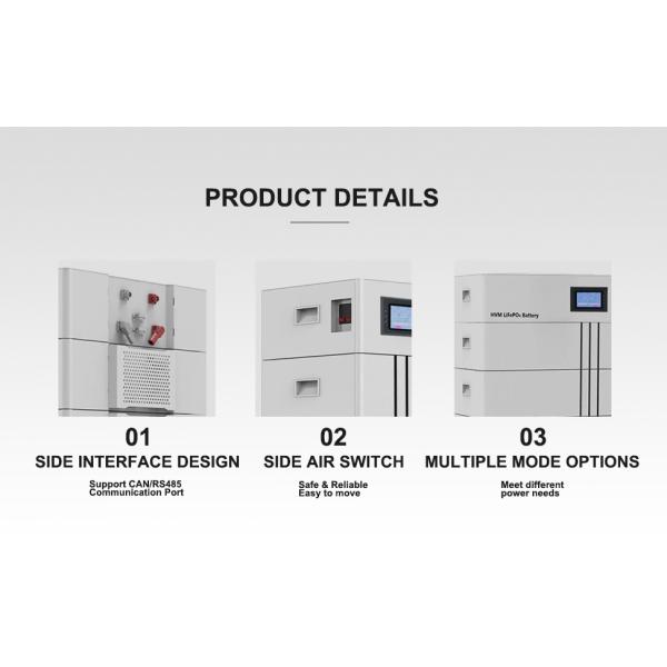 High Voltage Lifepo4 Home Battery 20kWh 30kWh For Home Energy Storage System