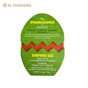 XL Packaging Custom Luxury Boxes Easter Egg Shaped Open Lid Gift Boxes Rigid