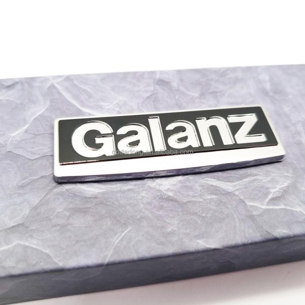 Custom Logo Embossed Nickel Electroformed Metal Logo for Packaging Printing 's Direct