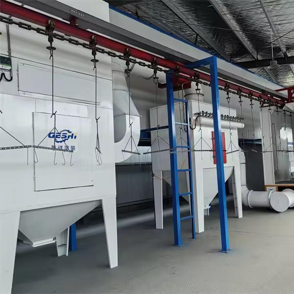 Heat Insulation Powder Coat Paint Line For Metal Processing And Powder Coating
